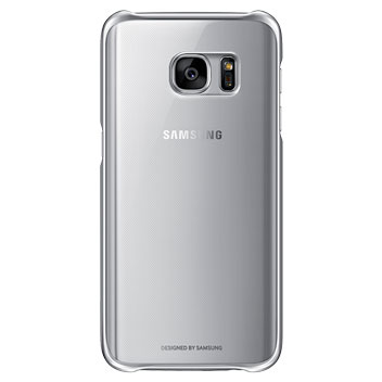 Official Samsung Galaxy S7 Clear Cover Case - Silver