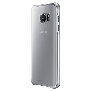 Official Samsung Galaxy S7 Clear Cover Case - Silver