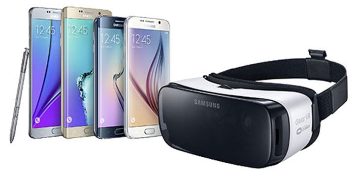 Dispositivo Samsung Gear VR para Note 5 /S6 /S6 Edge /S6 Edge+