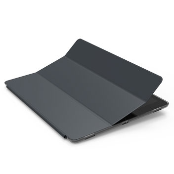 Funda iPad Pro 12.9 SwitchEasy CoverBuddy - Negra Ahumada