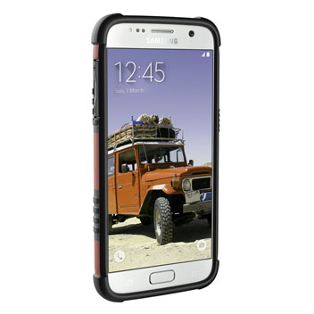 UAG Samsung Galaxy S7 Protective Case - Rust - Black