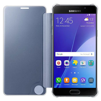 Clear View Cover Officielle Samsung Galaxy A5 2016 – Bleue