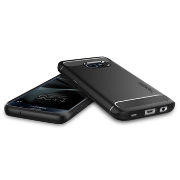 Spigen Rugged Armor Samsung Galaxy S7 Tough Case - Black