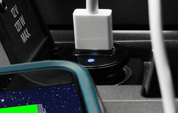 Chargeur voiture Universel Olixar 1A miniature simple USB