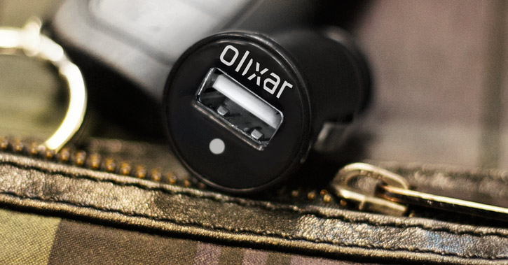 Chargeur voiture Universel Olixar 1A miniature simple USB