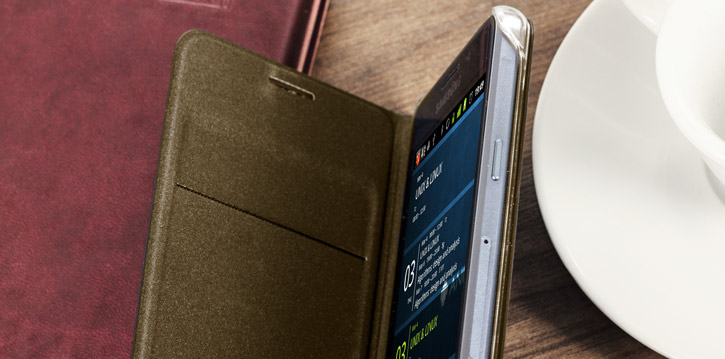 Flip Wallet Cover Samsung Galaxy A3 2016 - Or