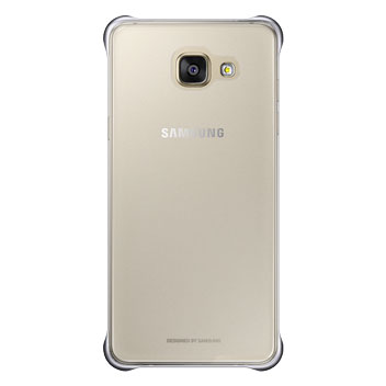 Official Samsung Galaxy A3 2016 Clear Cover Case - Silver