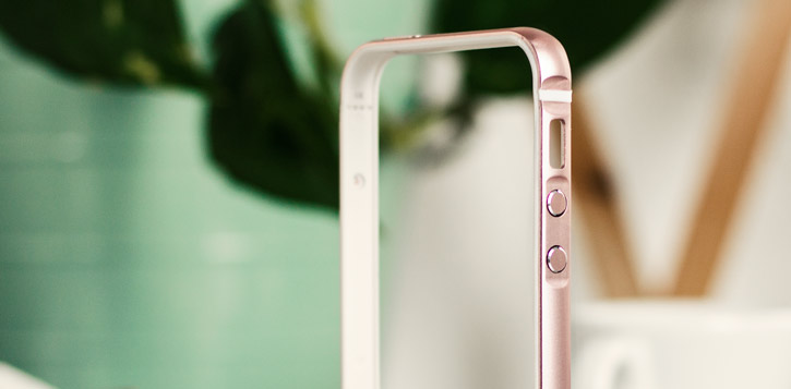 X-Doria Bump Gear Plus iPhone SE Aluminium Bumper Case - Rose Gold