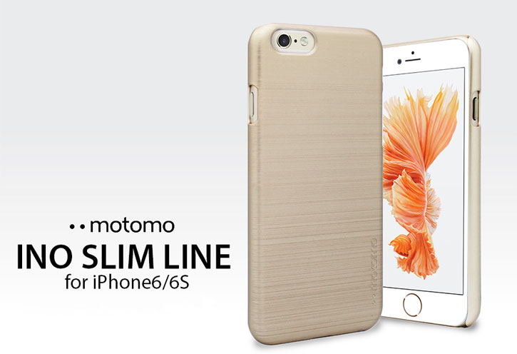 Funda iPhone 6S / 6 Motomo Ino Slim Line - Dorada