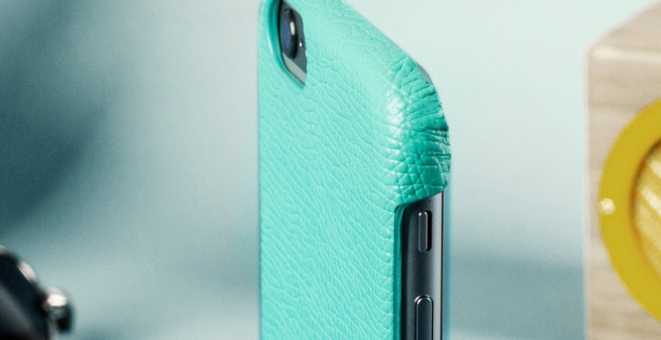 Hansmare Genuine Leather Skin iPhone 6S / 6 Case - Mint