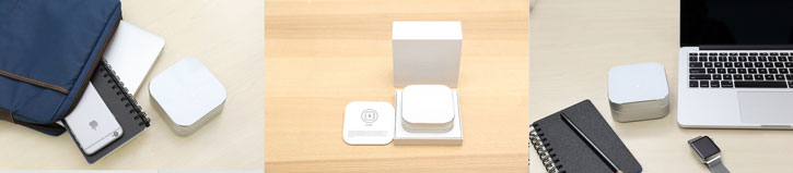 Amber Apple Watch Charging Case & USB Power Bank - 3800 mAh