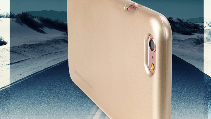 Mercury iJelly iPhone 6S Plus / 6 Plus Gel Case - Metallic Gold