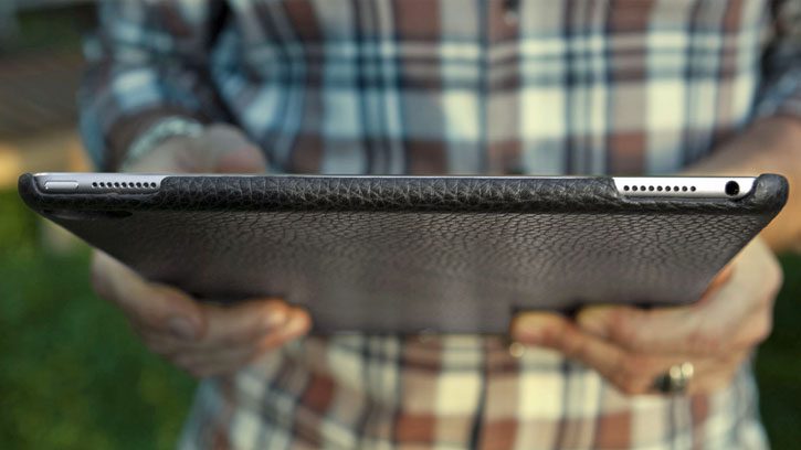 Vaja Genuine Handcrafted Leather Slim Cover iPad Pro Case - Black