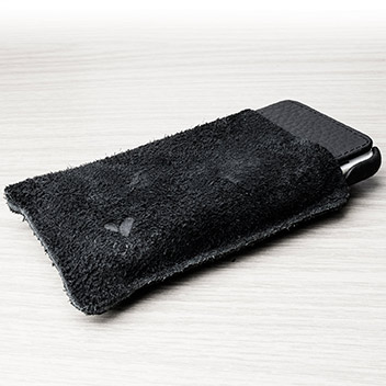 Vaja Niko iPhone 6S / 6 Premium Läderfodral - Svart