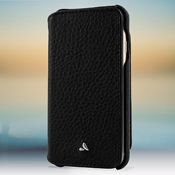 Vaja Niko iPhone 6S / 6 Premium Leather Wallet Case - Black