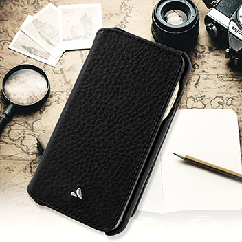 Vaja Niko iPhone 6S / 6 Premium Leather Wallet Case - Black