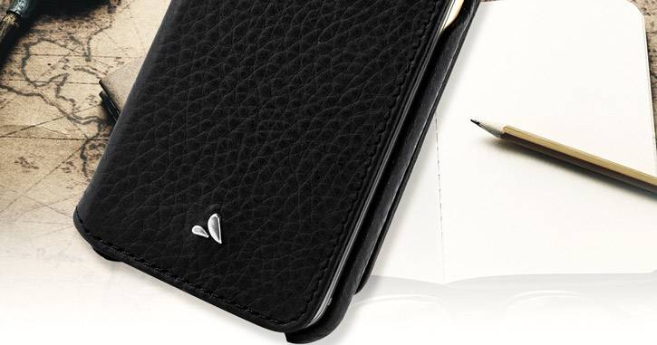 Vaja Niko iPhone 6S / 6 Premium Leather Wallet Case - Black