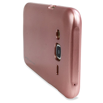 Mercury Goospery iJelly Samsung Galaxy J5 Gel Case - Metallic Rose