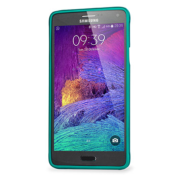  Coque Samsung Galaxy Note 4 Mercury iJelly – Bleue Métallique
