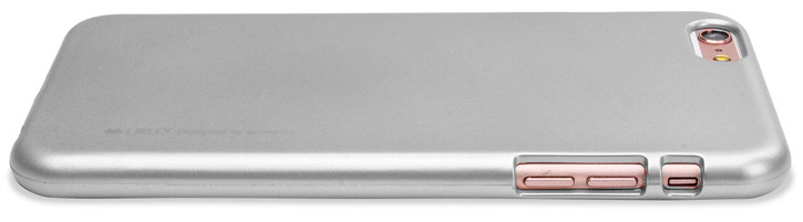 Mercury iJelly iPhone 6S Plus / 6 Plus Gel Case - Metallic Silver