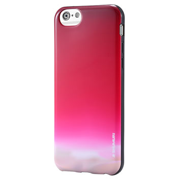 Shumuri Duo iPhone 6S Plus / 6 Plus Case - Cardinal Pink