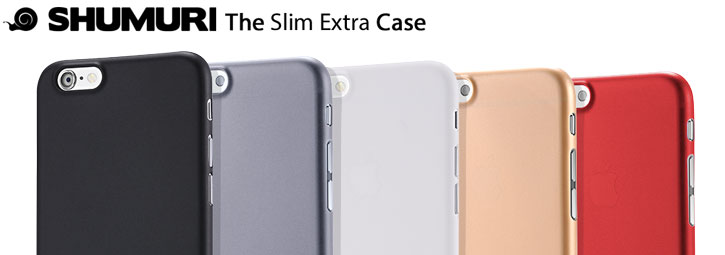 Shumuri The Slim Extra iPhone 6S / 6 Case - Smoke Grey