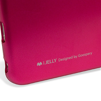 Mercury Goospery iJelly iPhone 6S / 6 Gel Hülle Metallic Hot Pink
