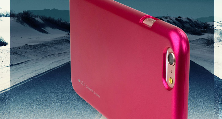 Mercury Goospery iJelly iPhone 6S / 6 Gel Case - Metallic Pink