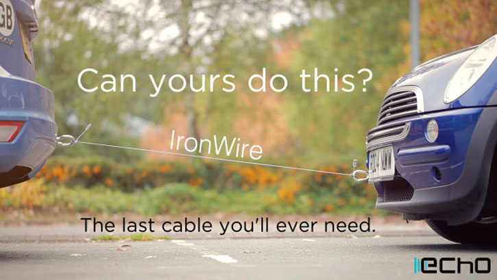 Echo IronWire Ultra-Strong Lightning Cable - 1.5m