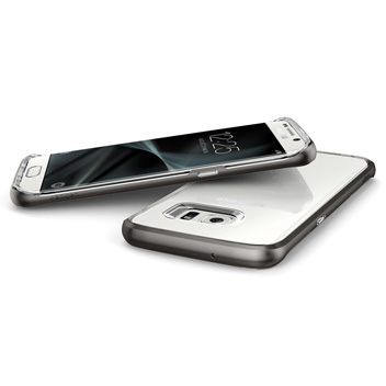 Spigen Neo Hybrid Crystal Samsung Galaxy S7 Edge Case - Gunmetal