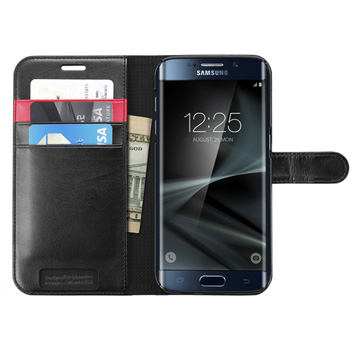 Housse Samsung Galaxy S7 Edge Spigen Portefeuille S - Noire
