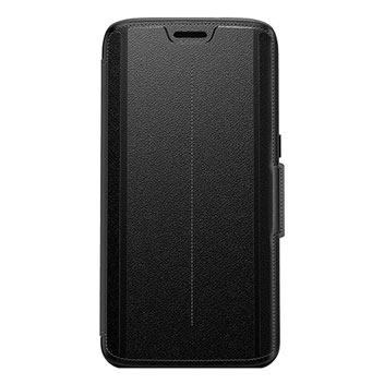 OtterBox Strada Series Samsung Galaxy S7 Edge Leather Case - Black