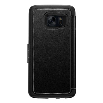 OtterBox Strada Series Samsung Galaxy S7 Edge Leather Case - Black