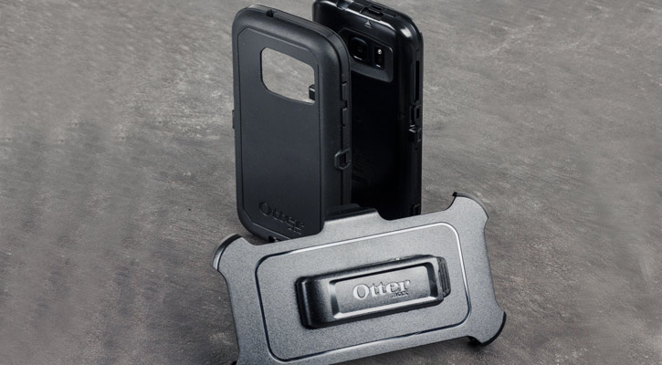 OtterBox Defender Series Samsung Galaxy S7 Case - Black