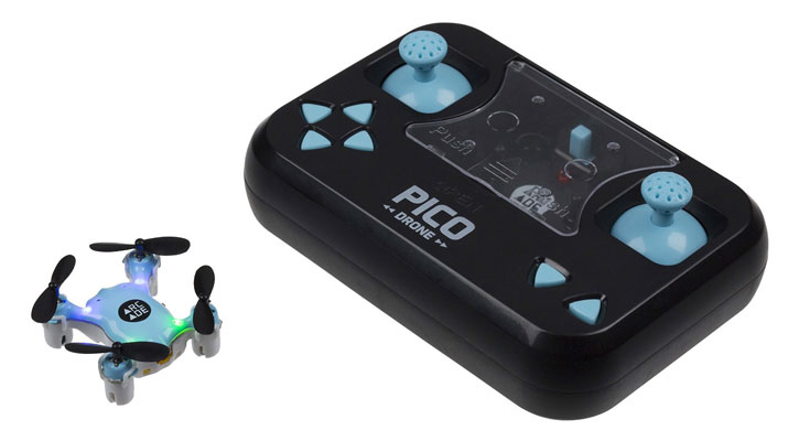  Nano Drone Arcade PICO avec Lumières LED et housse de transport