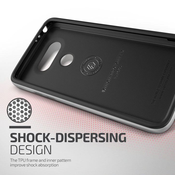 VRS Design High Pro Shield Series LG G5 Case - Black / Silver