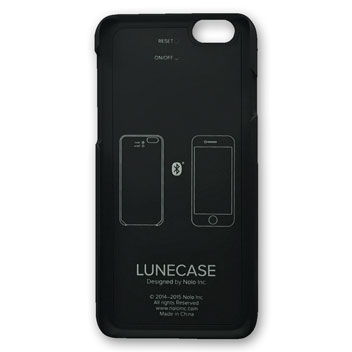 Lunecase Icon Light Up iPhone 6S / 6 Notification Case - Black