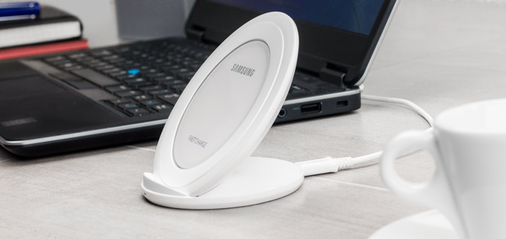 Official Samsung Wireless Adaptive Fast Charging Stand - White