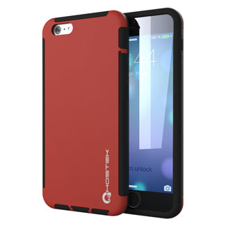 Ghostek Blitz iPhone 6S / 6 Rubberised Case - Red