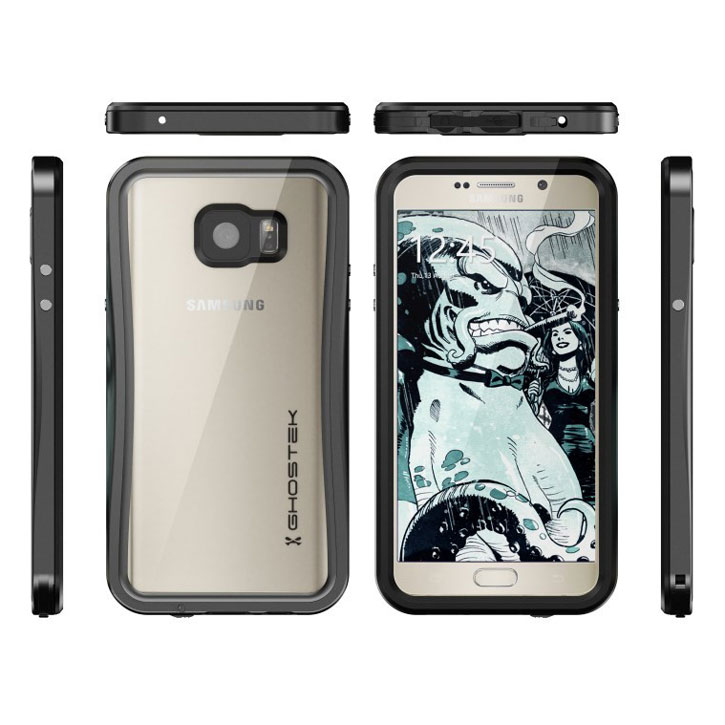 Ghostek Atomic 2.0 Samsung Galaxy Note 5 Waterproof Tough Case - Black