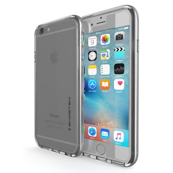 Coque iPhone 6S / 6 Ghostek Cloak Tough – Transparent / Argent