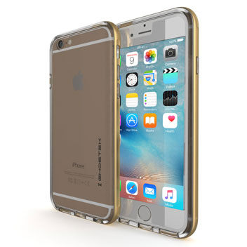 Coque iPhone 6S / 6 Ghostek Cloak Tough – Transparent / Or