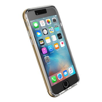 Coque iPhone 6S / 6 Ghostek Cloak Tough – Transparent / Or