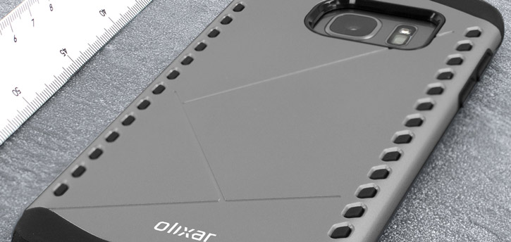 Coque Samsung Galaxy S7 Olixar Shield – Gris foncé