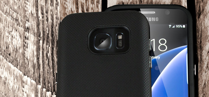 Olixar Rugged Samsung Galaxy S7 Case - Black