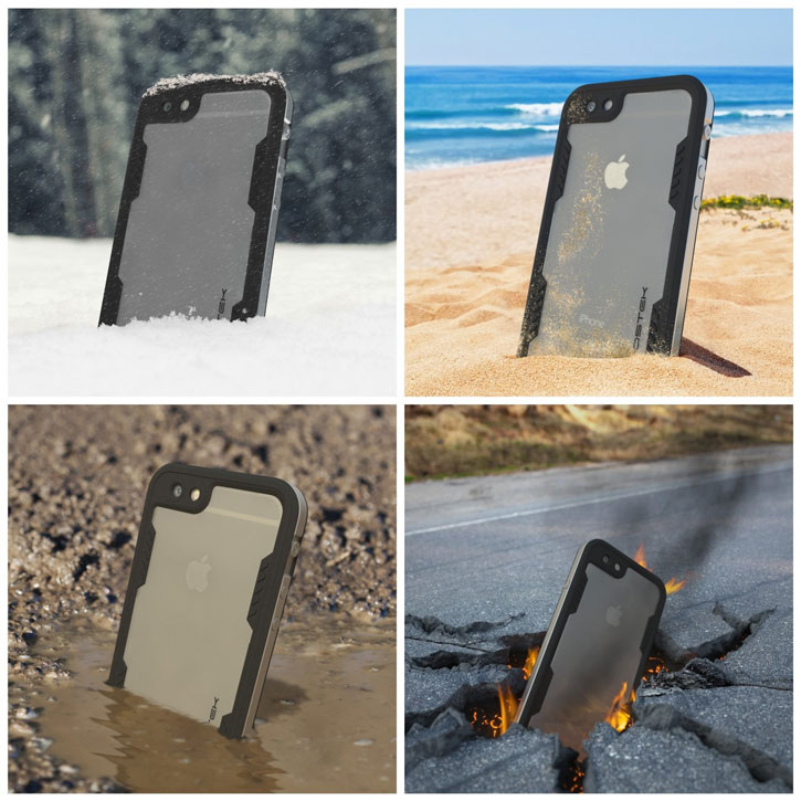 Ghostek Atomic 2.0 iPhone 6S / 6 Waterproof Tough Case - Silver