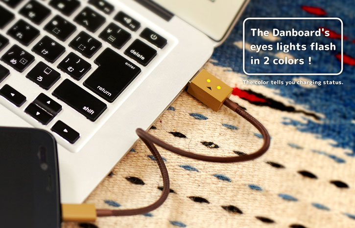 Danbo Light up Lightning & Micro USB 50cm Charge and Sync Cable