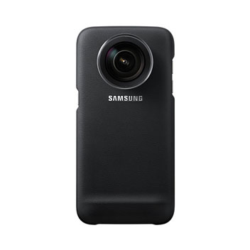 Funda con Lente Oficial Samsung Galaxy S7 Edge - Negra