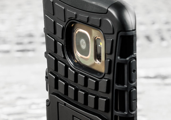 ArmourDillo Samsung Galaxy S7 Edge Protective Case - Black
