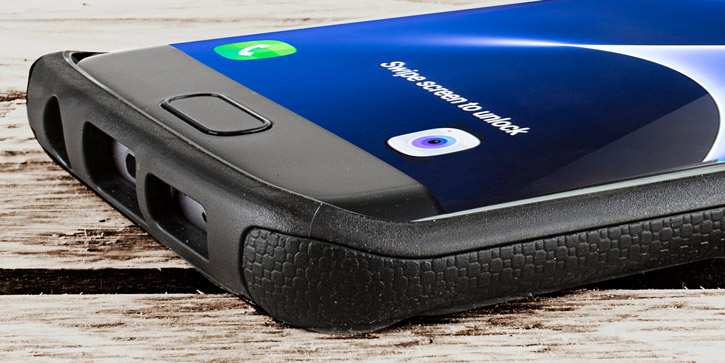 Olixar Rugged Samsung Galaxy S7 Edge Case – Black
